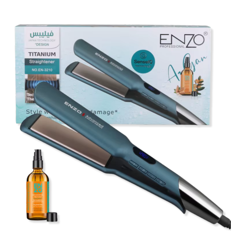 ENZO | Wide Plate Salon Flat Iron | EN-3210