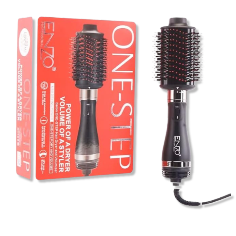 ENZO Professional One-Step Hair Dryer & Volumise Brush (EN-4125)
