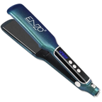 ENZO Peacock Blue Titanium & Ceramic Hair Straightener – With Elixers of Shine (EN-3983)