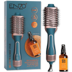 ENZO | Hot Air Brush Styler Blu/Rose | EN-4112