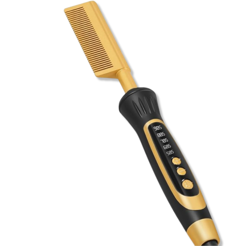 ENZO | 24K Gold Ceramic Comb IronXL+ | EN-4109