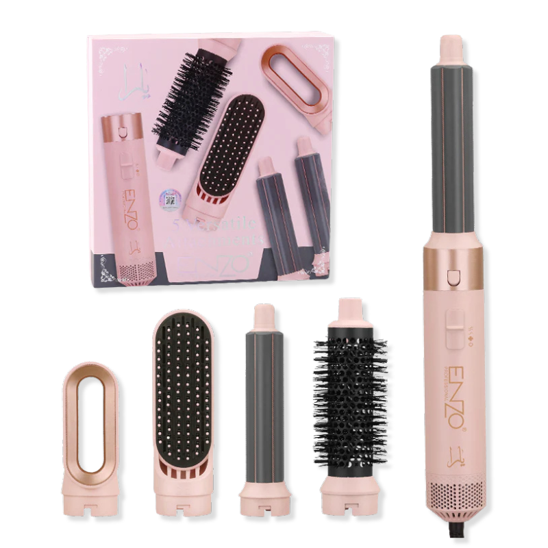 ENZO | 5-in-1 Dryer Brush Style Set | EN-4142B