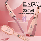 ENZO | 3-in-1 Hair Styling Tool Set (Flat Iron + Curler + Hot Comb) | EN-3135
