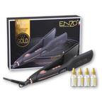 ENZO | Keratin Ceramic Straightener + 4 Keratin Serum Bottles | EN-1451