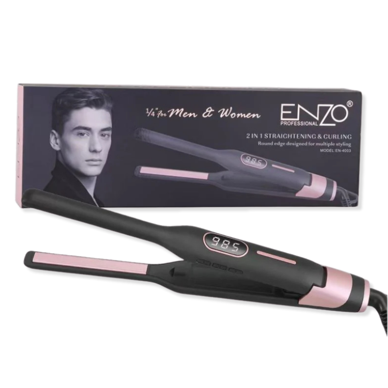 ENZO | Flat Straightener& Curler Pro | EN-4003