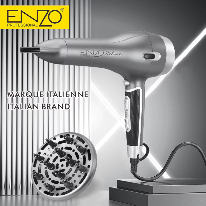 ENZO | 1845W Portable Ionic Negative Ion Professional Hair Dryer | EN-6015