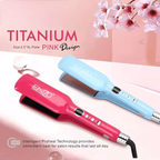 ENZO | Titanium Tourmaline Straightener + Caviar Color Protecting Essence | EN-3215