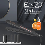 ENZO | 5-in-1 Wide Plate Straightener (Titanium Coating) | EN-960