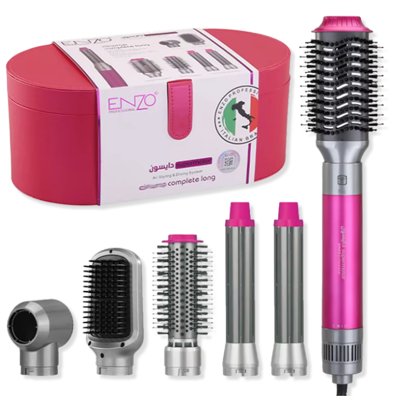 ENZO | 6-in-1 Rnd Rot Hot Air Styler | EN-4133