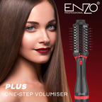 ENZO Portable Professional Rotating Hot Air Volumizer – One-Step Styling (EN-6202)