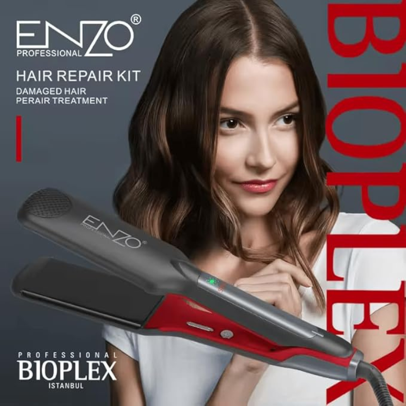 ENZO Professional Hair Repair Tool Kit – Protein Hair Straightener (EN-3986)