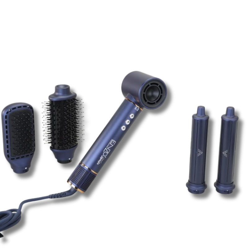 ENZO Professional 5-in-1 Supersonic Hair Styler Kit (EN-754)