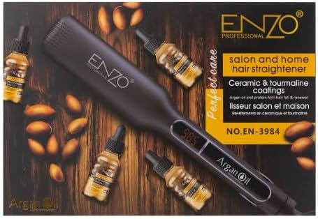 ENZO | Salon & Home Argan Oil Straightener | EN-3984