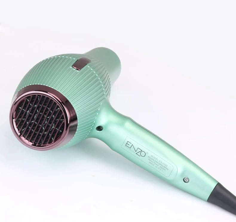ENZO PROFESSIONAL ENZO AC Motor Hot and Cold Wind Fast Heating Hair Dryer