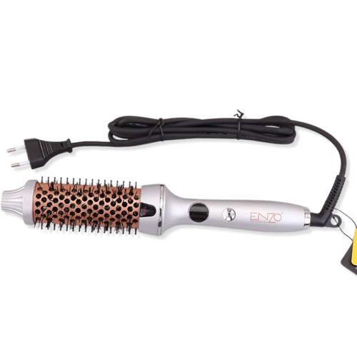 ENZO 2-in-1 Brush Straightener Comb