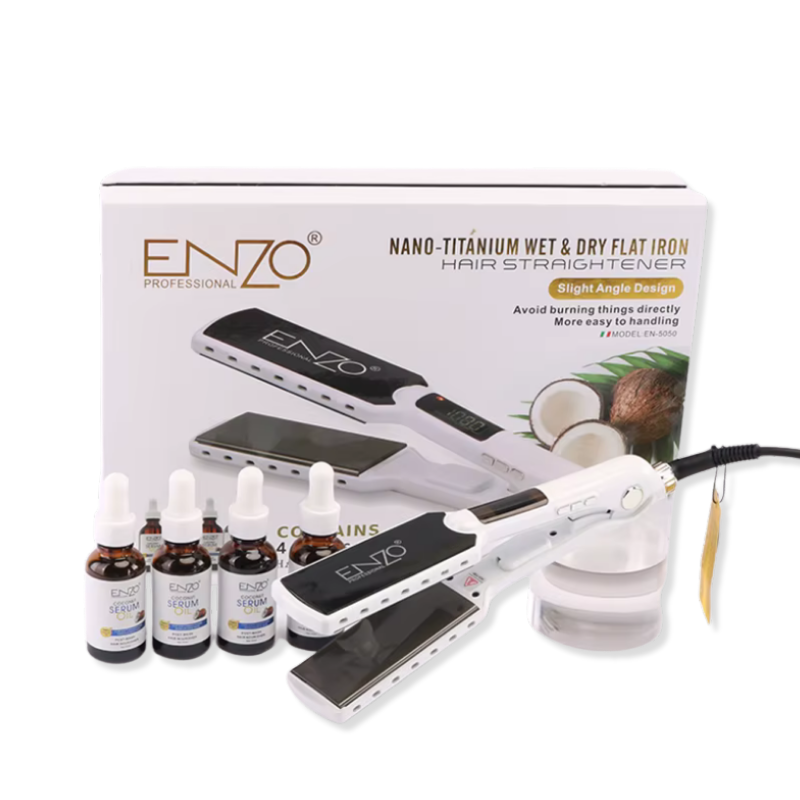 ENZO | 2-in-1 Inclined Straight Curl | EN-5050