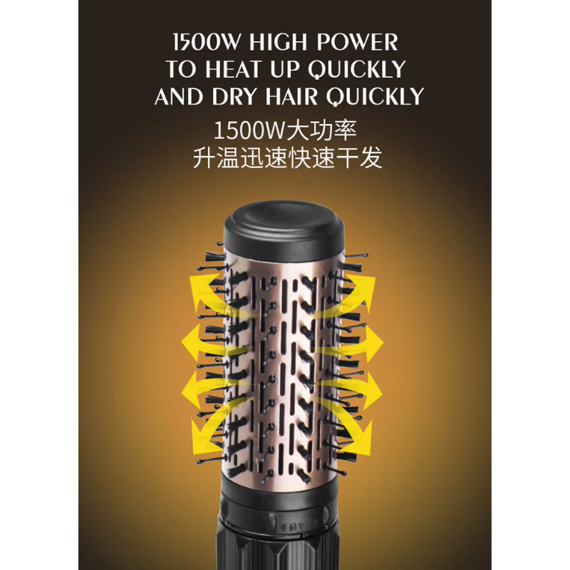 ENZO | 3-in-1 Rotating Air Brush Vol. | EN-745