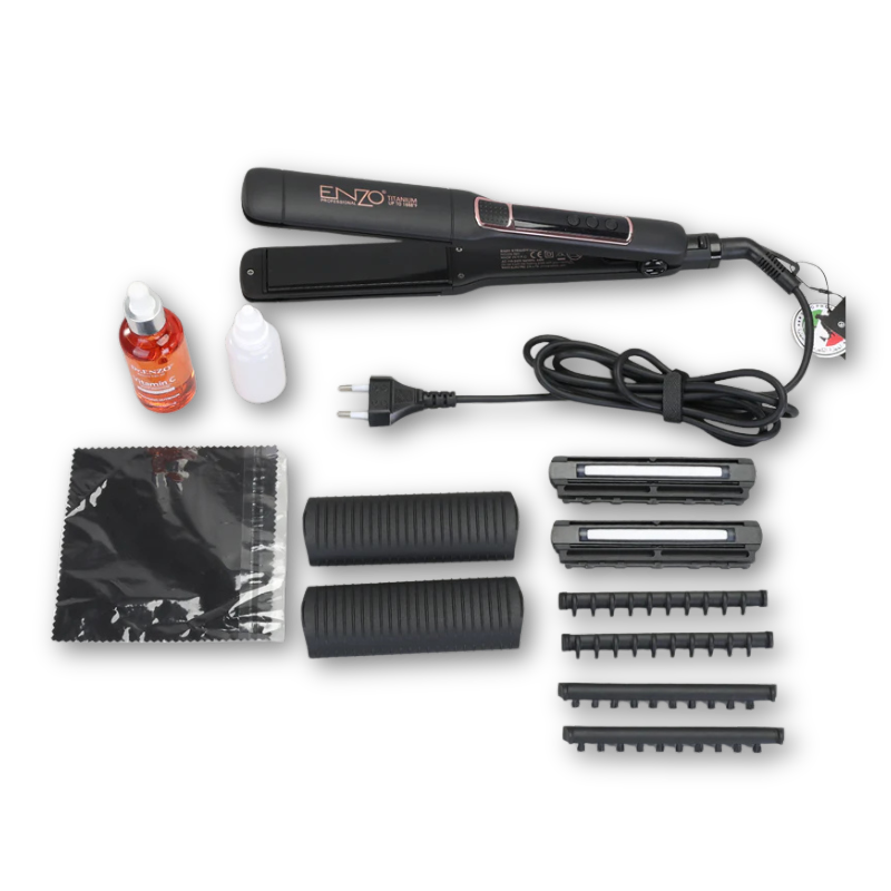 ENZO | 5-in-1 Wide Plate Straightener (Titanium Coating) | EN-960
