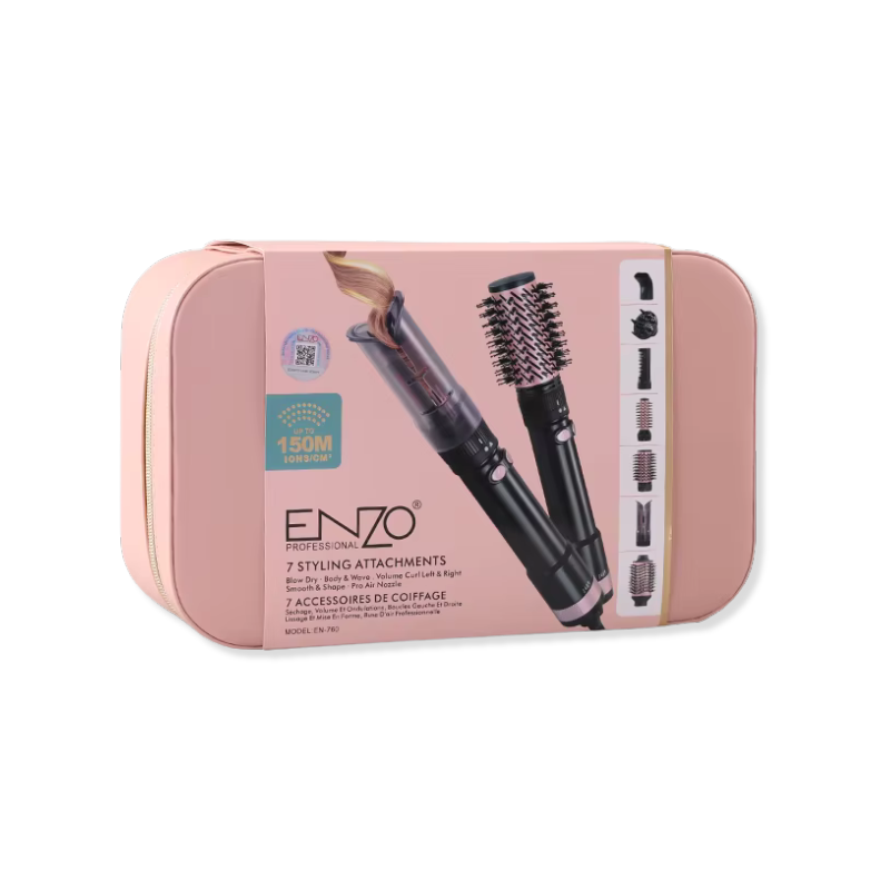 ENZO | 7-in-1 Hot Air Multi-Headed Styler | EN-760