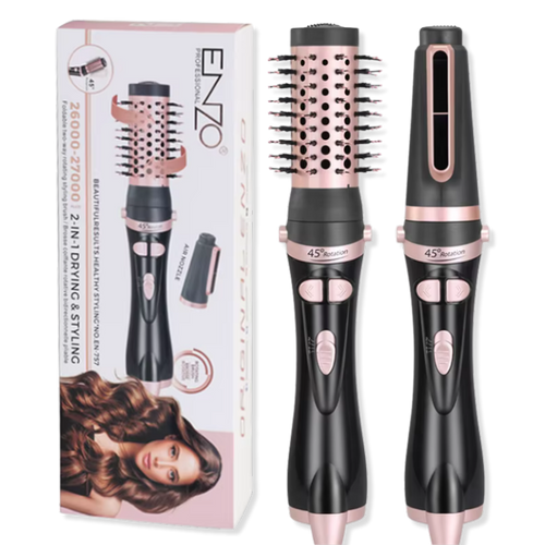 ENZO 2-in-1 Turn-Head Volumising Styler