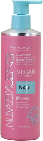 ENZO 750ml Vegan Friendly Nano Deeply Nourish Hair Anti-frizz Shampoo