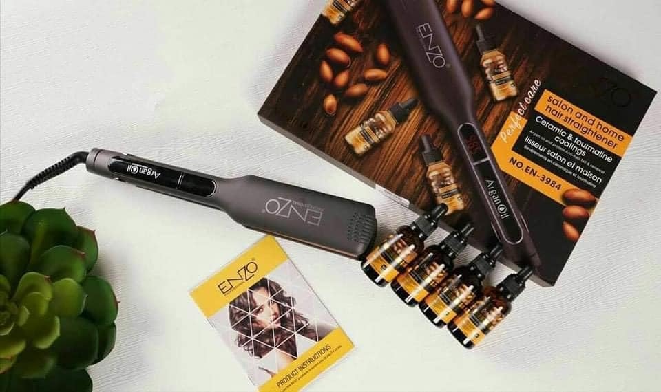 ENZO | Salon & Home Argan Oil Straightener | EN-3984