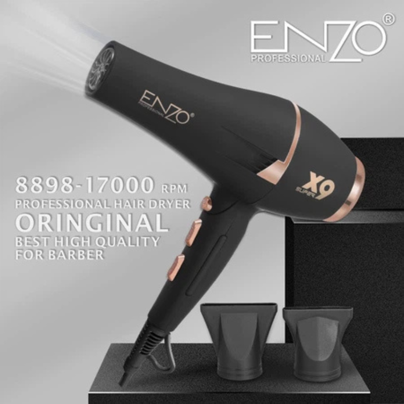 ENZO | X9 Super Ionic Hair Dryer 2800W | X9