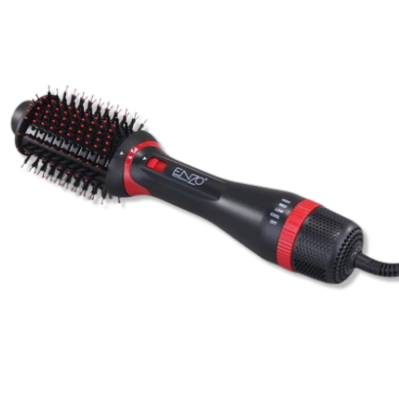 ENZO Portable Professional Rotating Hot Air Volumizer – One-Step Styling (EN-6202)