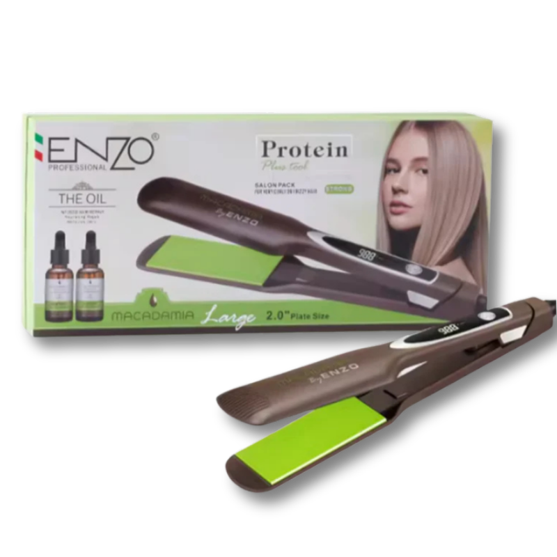 ENZO EN-3991L Argan Oil Ceramic Hair Straightener