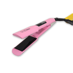 ENZO Hair Straightener Pink Wide Titanium Plate 2-in-1 Straightener & Curler EN-5301