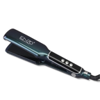 ENZO Peacock Blue Titanium & Ceramic Hair Straightener – With Elixers of Shine (EN-3983)