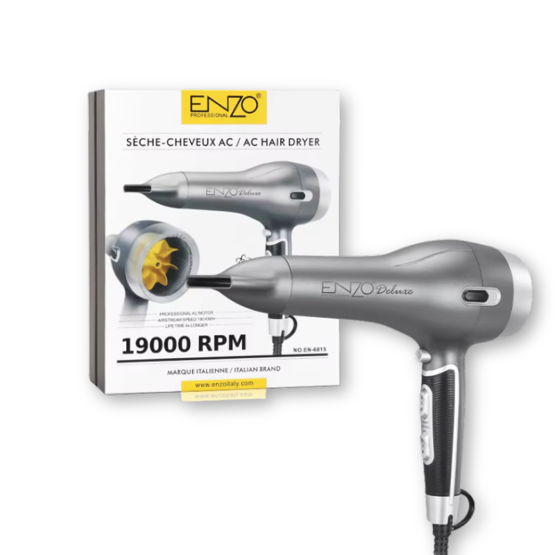 ENZO | 1845W Portable Ionic Negative Ion Professional Hair Dryer | EN-6015