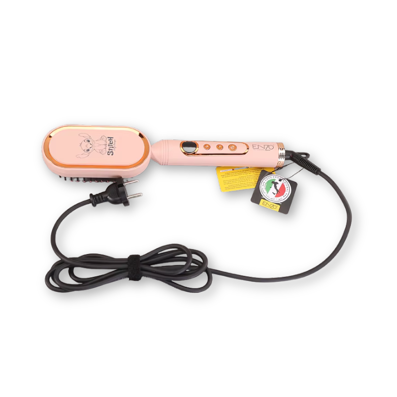 ENZO | 3-in-1 Hair Styling Tool Set (Flat Iron + Curler + Hot Comb) | EN-3135