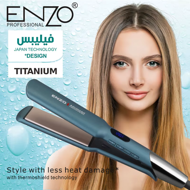 ENZO | Wide Plate Salon Flat Iron | EN-3210