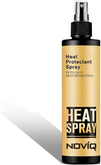 (Blue) ENZO | 5-in-1 Hair Dryer Brush & Air Curler + NOVIQ Heat Protection Spray (250ml)