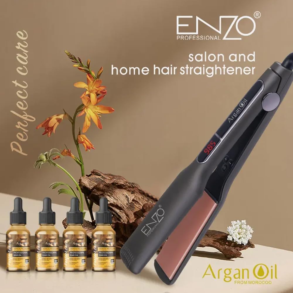 ENZO | Salon & Home Argan Oil Straightener | EN-3984