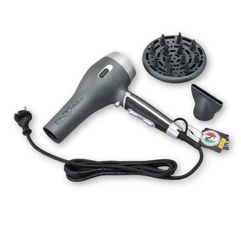 ENZO | 1845W Portable Ionic Negative Ion Professional Hair Dryer | EN-6015