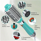 ENZO | 6-in-1 Blowout Dryer Brush Set | EN-750