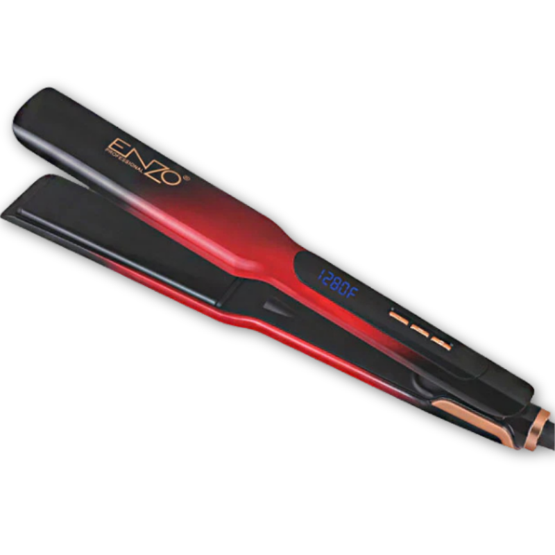 ENZO EN-3209 Titanium Argan Oil-Infused Hair Straightener
