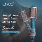ENZO | Hot Air Brush Styler Blu/Rose | EN-4112