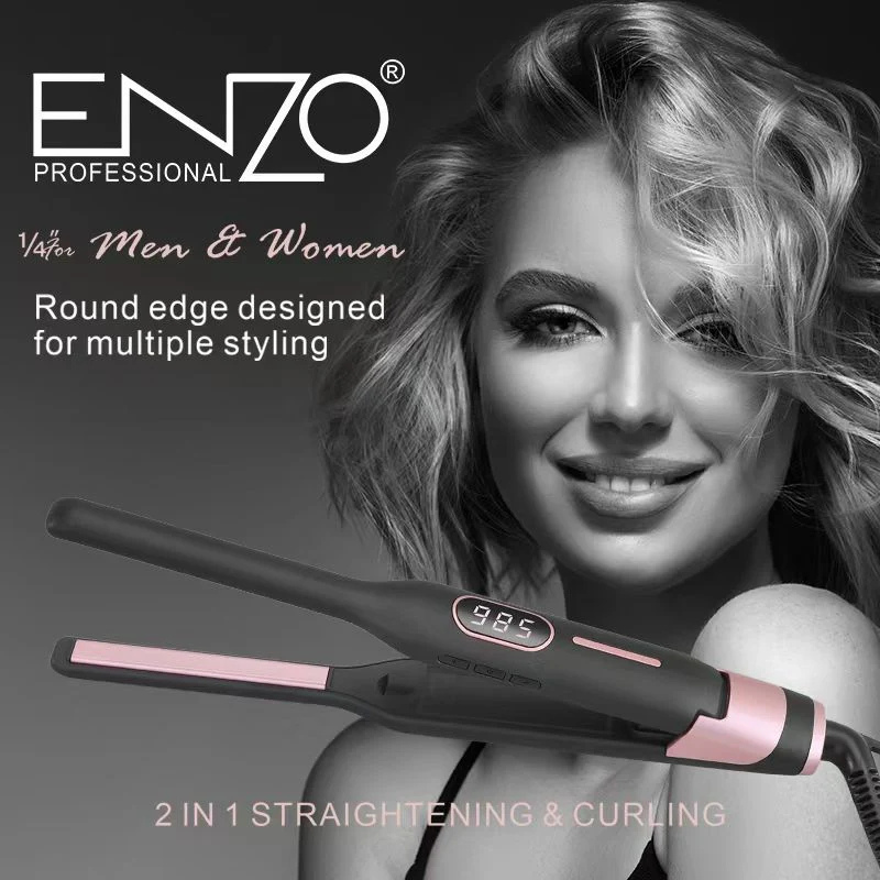 ENZO | Flat Straightener& Curler Pro | EN-4003