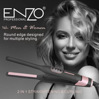 ENZO | Flat Straightener& Curler Pro | EN-4003
