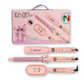 ENZO | 3-in-1 Hair Styling Tool Set (Flat Iron + Curler + Hot Comb) | EN-3135