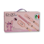 ENZO | 3-in-1 Hair Styling Tool Set (Flat Iron + Curler + Hot Comb) | EN-3135