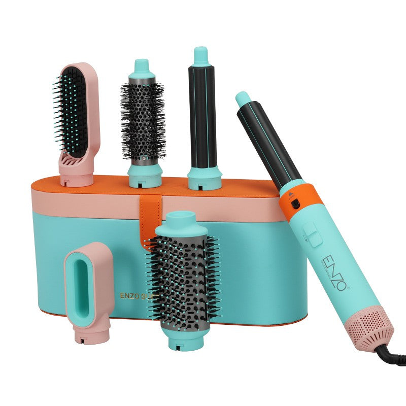 Compact Hot Air Styler Set Blue