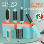 Compact Hot Air Styler Set Blue