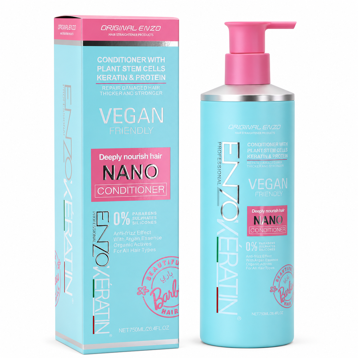 ENZO Nano vegan conditioner 750ml with retail box