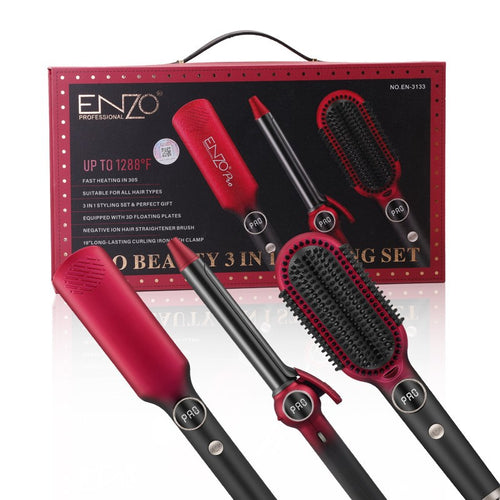 ENZO PRO Hair Styler 3 in 1 Set
