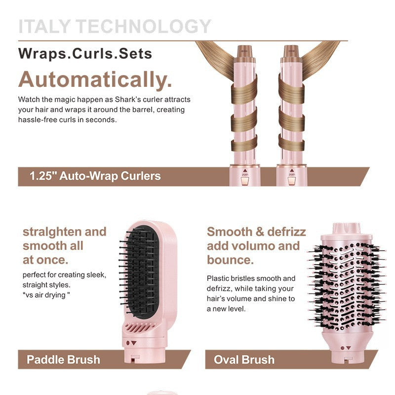 Flex High Speed Air Styler Kit Pink