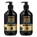NOVIQ Brazilian Keratin Protein Shampoo & Conditioner 400ml - Sulfate Free